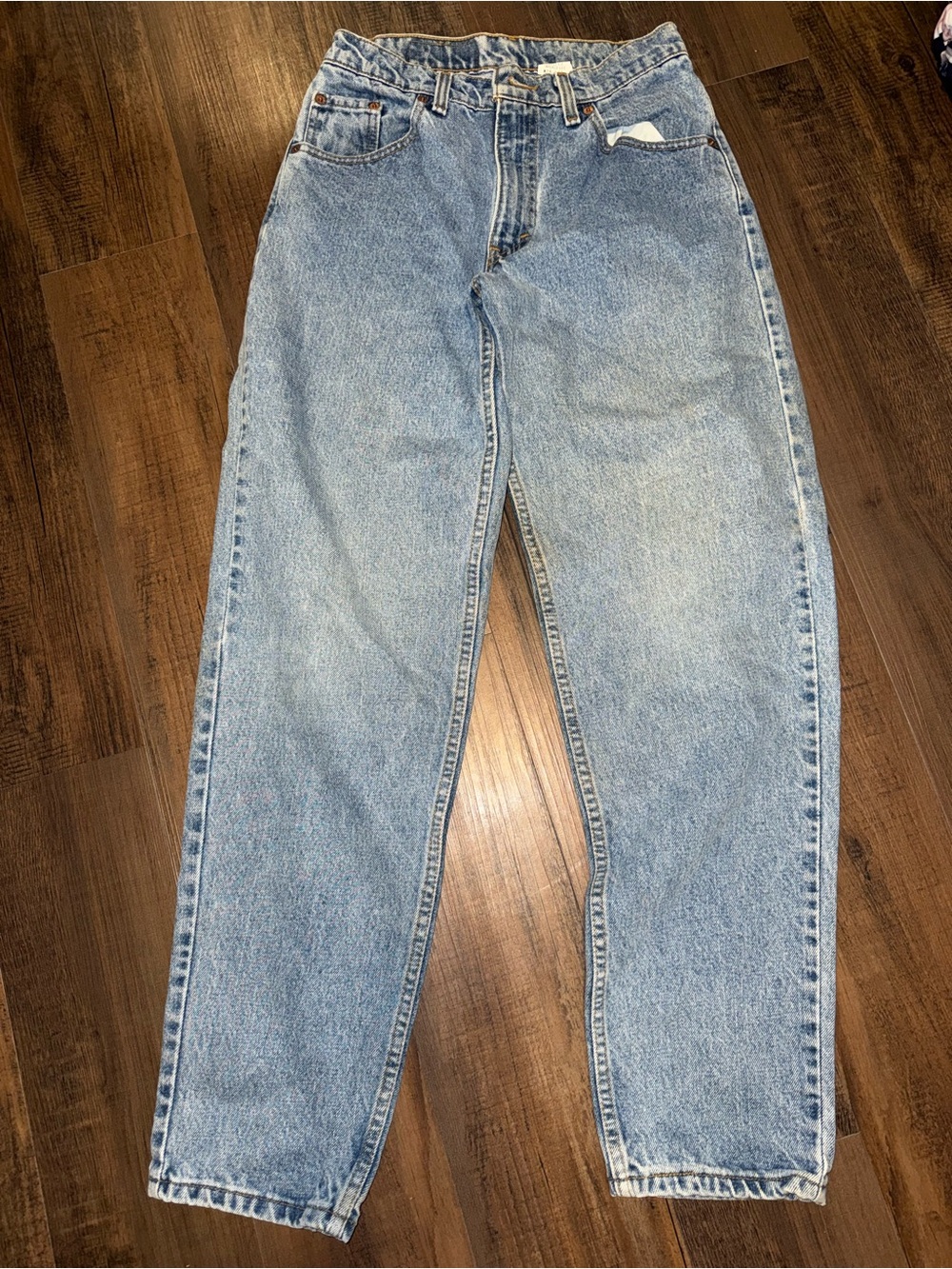 Vintage 1995 Levi’s 560 Jeans 29x32 Made in USA Loose Fit Tapered Light Wash 90s